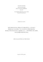 prikaz prve stranice dokumenta Metodologija prijave projekta „Uzgoj i prodaja jagoda“ na natječaj Programa ruralnog razvoja,    Mjera 6.1.1. – Potpora mladim poljoprivrednicima