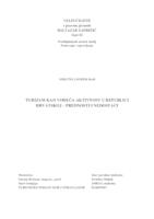 prikaz prve stranice dokumenta Turizam kao vodeća aktivnost u Republici Hrvatskoj – prednosti i nedostaci