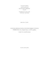 prikaz prve stranice dokumenta Analiza poslovanja i financijskog stanja Podravka d.d., Koprivnica, za 2017. godinu
