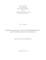 prikaz prve stranice dokumenta Primjena pokazatelja financijskih performansi u ocjeni uspjeha poslovanja poduzeća