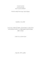 prikaz prve stranice dokumenta Analiza strukturne, sezonske i ciklične nezaposlenosti na primjeru Republike Hrvatske