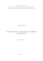 prikaz prve stranice dokumenta Važnost gesti u svakodnevnoj ljudskoj komunikaciji