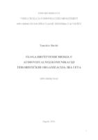 prikaz prve stranice dokumenta Uloga društvenih medija u audiovizualnoj komunikaciji terorističkih organizacija: IRA i ETA