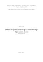 prikaz prve stranice dokumenta Direktno potenciometrijsko određivanje dijastaze u medu