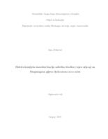 prikaz prve stranice dokumenta Elektrokemijska karakterizacija salicilne kiseline i njen utjecaj na fitopatogenu gljivu Ophiostoma novo-ulmi