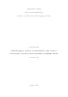 prikaz prve stranice dokumenta Diferencijacija stanica neuroblastoma kao model u istraživanju latentne infekcije herpes simpleks virusa