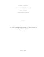 prikaz prve stranice dokumenta The effect of phosphatidylinositol-4-kinase inhibition on spreading in human platelets