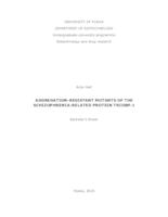 prikaz prve stranice dokumenta Aggregation-resistant mutants of schizophrenia-related protein TRIOBP-1