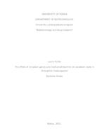 prikaz prve stranice dokumenta The effect of circadian genes and methamphetamine on oxidation state in Drosophila melanogaster