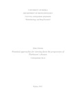 prikaz prve stranice dokumenta Potential approaches for slowing down the progression of Parkinson's disease