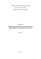 prikaz prve stranice dokumenta Važnost motiviranja i komuniciranja u menadžmentu ljudskih potencijala