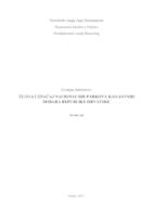 prikaz prve stranice dokumenta Uloga i značaj nacionalnih parkova kao javnih dobara u Republici Hrvatskoj