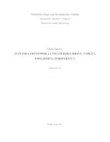 prikaz prve stranice dokumenta Svjetska ekonomska i financijska kriza: uzroci, posljedice, perspektiva