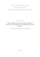 prikaz prve stranice dokumenta Udio poreza u financiranju jedinica lokalne samouprave na primjeru grada Požege