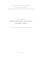 prikaz prve stranice dokumenta Model aplikacije CRM sustava u gradsku upravu