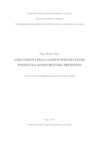 prikaz prve stranice dokumenta Strateškim upravljanjem poduzećem do postizanja konkurentske prednosti