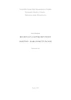 prikaz prve stranice dokumenta Regionalna konkurentnost odabrane hrvatske županije