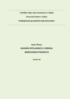 prikaz prve stranice dokumenta Business Intelligence u vođenju građevinskih projekata