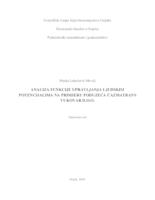 prikaz prve stranice dokumenta Analiza funkcije upravljanja ljudskim potencijalima na primjeru poduzeća Čazmatrans Vukovar d.o.o.