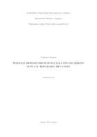 prikaz prve stranice dokumenta Pozicija depozitnih institucija u financijskom sustavu Republike Hrvatske