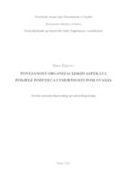 prikaz prve stranice dokumenta Povezanost organizacijskih aspekata podjele poduzeća i uspješnosti poslovanja