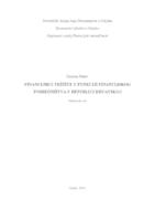 prikaz prve stranice dokumenta Financijsko tržište u funkciji financijskog posredništva u Republici Hrvatskoj