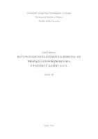 prikaz prve stranice dokumenta Računovodstvena evidencija prihoda od prodaje gotovih proizvoda u poduzeću Kandit d.o.o.