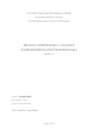 prikaz prve stranice dokumenta Big Data tehnologija u analitici kompleksnih statističkih podataka