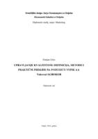 prikaz prve stranice dokumenta Upravljanje kvalitetom: Definicija, metode i praktični primjer na poduzeću Vupik d.d./ Agrokor