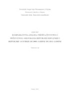 prikaz prve stranice dokumenta Komparativna analiza tržišta životnog i neživotnog osiguranja Republike Hrvatske i Republike Austrije od 2009. godine do 2015. godine