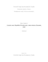 prikaz prve stranice dokumenta Carinski sustav Republike Hrvatske prije i nakon ulaska u Europsku Uniju