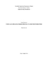 prikaz prve stranice dokumenta Utjecaj globalizacijskih procesa na sektor energetike