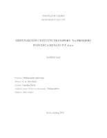 prikaz prve stranice dokumenta Međunarodni cestovni transport na primjeru poduzeća Renato P.P. d.o.o.