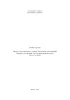 prikaz prve stranice dokumenta Projection of export competitiveness of company Magdis Ltd on the United Kingdom market