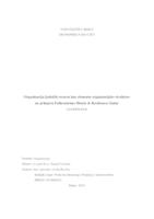 prikaz prve stranice dokumenta Organizacija ljudskih resursa kao elementa organizacijske strukture na primjeru Falkensteiner Hotels & Residences Zadar
