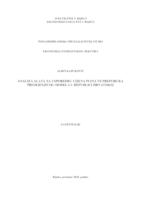 prikaz prve stranice dokumenta Analiza alata za usporedbu cijena plina te preporuka primjenjivog modela u Republici Hrvatskoj