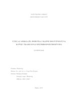 prikaz prve stranice dokumenta Utjecaj ambalaže, dohotka i razine dostupnosti na kupnju tradicionalnih prirodnih proizvoda