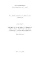 prikaz prve stranice dokumenta Kontroling EU projekata na primjeru trgovačkog društva Regionalna energetska agencija Kvarner d.o.o.