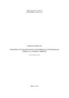 prikaz prve stranice dokumenta Perspektive regionalnog ekonomskog integriranja zemalja Latinske Amerike