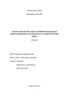 prikaz prve stranice dokumenta Analiza funkcije upravljanja ljudskim potencijalima u Komunalnom društvu Autotrolej d.o.o. za prijevoz putnika Rijeka