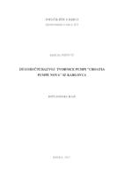 prikaz prve stranice dokumenta Dugoročni razvoj tvornice pumpi "Croatia Pumpe Nova" iz Karlovca
