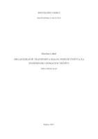 prikaz prve stranice dokumenta Organiziranje transporta malog poduzetništva na inozemnom i domaćem tržištu