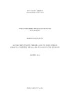 prikaz prve stranice dokumenta Konkurentnost prehrambene industrije Kraš na tržištu zemalja jugoistočne Europe