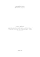 prikaz prve stranice dokumenta Eksternalizacija kao poslovna strategija - primjer javnog sektora Republike Hrvatske