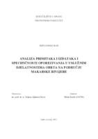 prikaz prve stranice dokumenta ANALIZA PRIMITAKA I IZDATAKA I SPECIFIČNOSTI OPOREZIVANJA U USLUŽNIM DJELATNOSTIMA OBRTA NA PODRUČJU MAKARSKE RIVIJERE