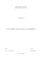 prikaz prve stranice dokumenta STRATEŠKA ANALIZA OPG-A JAMBREŠIĆ 