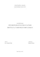 prikaz prve stranice dokumenta POVIJESNI RAZVOJ TRGOVAČKIH DRUŠTAVA U REPUBLICI HRVATSKOJ