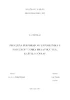 prikaz prve stranice dokumenta PROCJENA PERFORMANSI ZAPOSLENIKA U PODUZEĆU "CEMEX HRVATSKA" D.D., KAŠTEL SUĆURAC