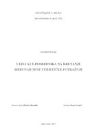 prikaz prve stranice dokumenta UTJECAJ E-POSREDNIKA NA KRETANJE MEĐUNARODNE TURISTIČKE POTRAŢNJE