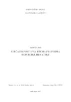 prikaz prve stranice dokumenta STEČAJNI POSTUPAK PREMA PROPISIMA REPUBLIKE HRVATSKE